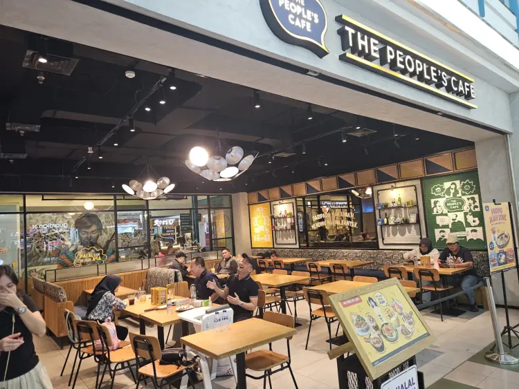 The People's Cafe Mall Ratu Indah 10