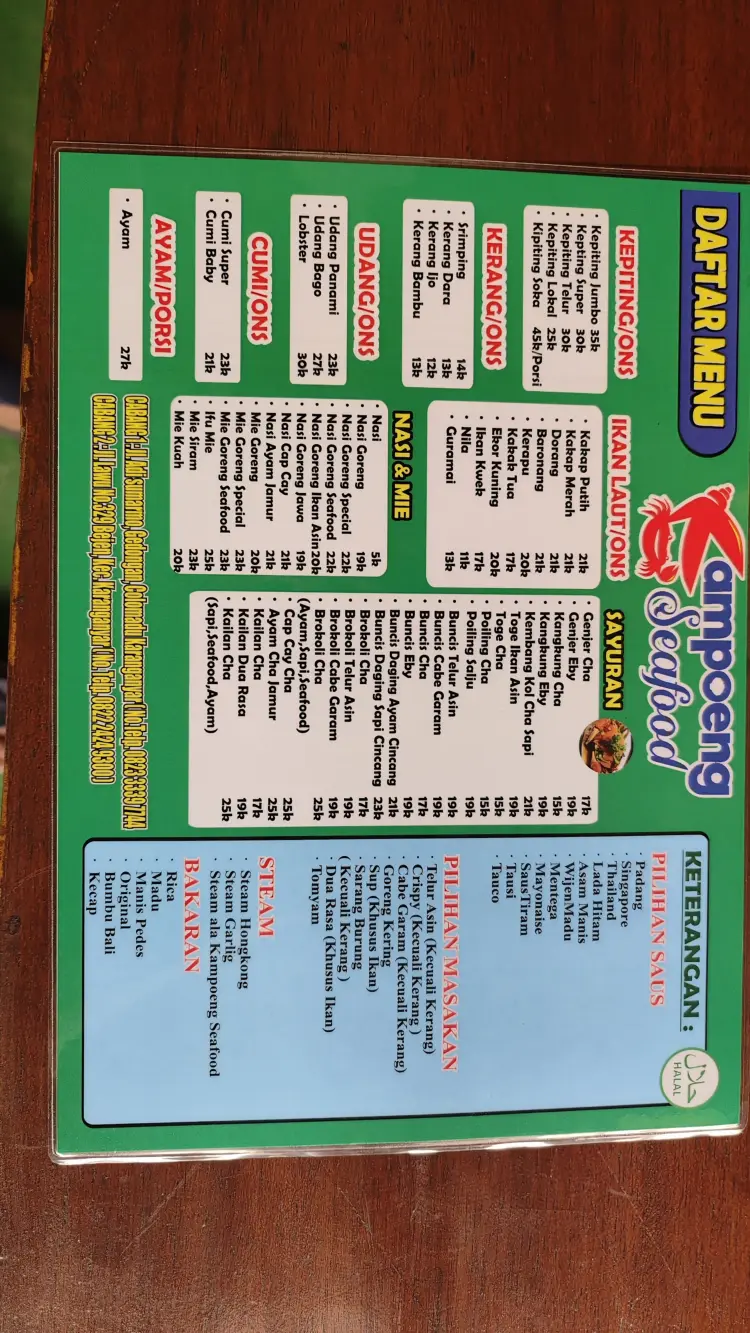 Kampoeng Seafood Bejen 6