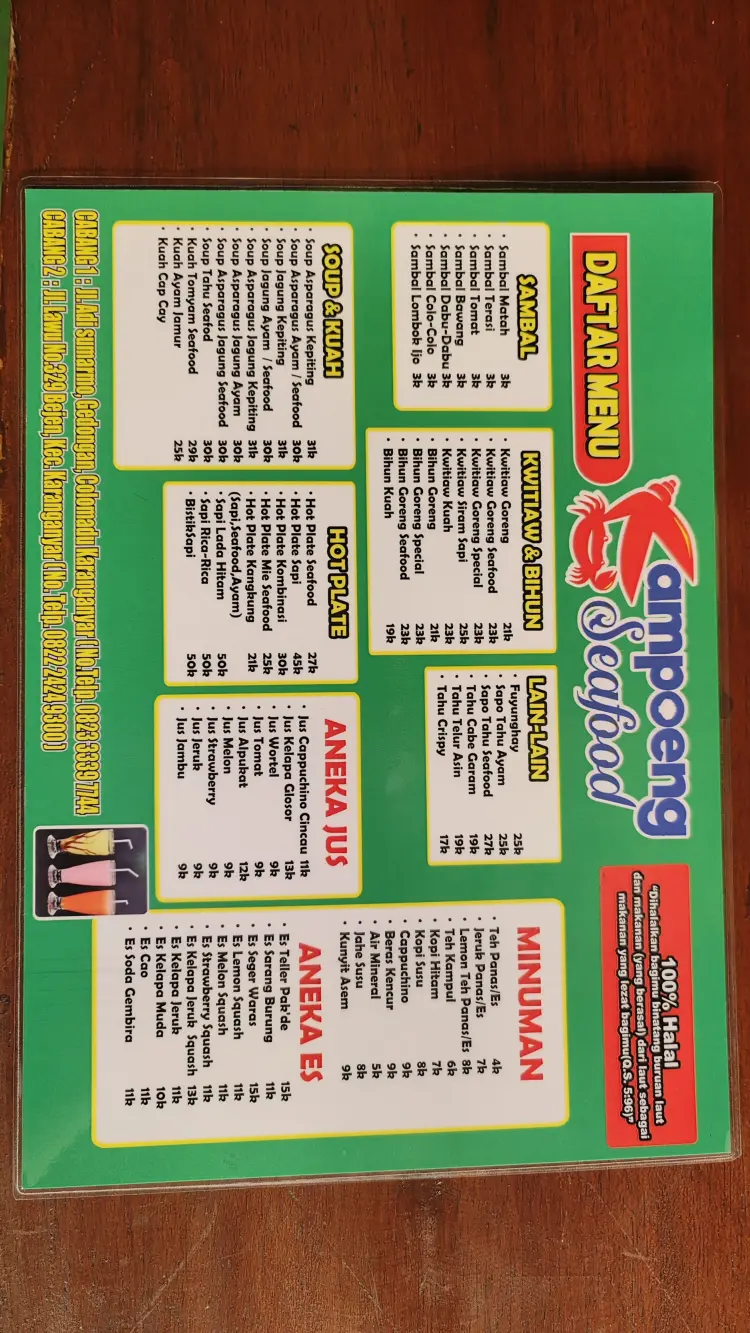 Kampoeng Seafood Bejen 5