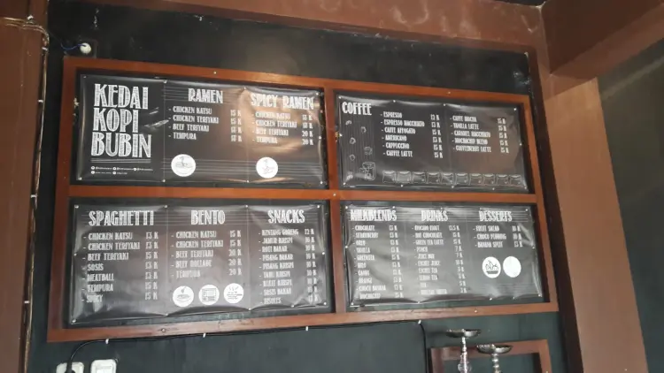 Warung Prasmanan & Kedai Kopi bubin 9