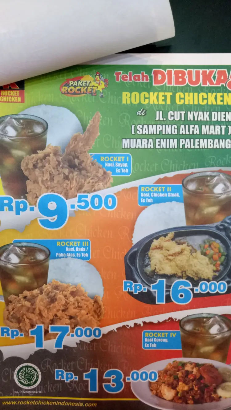 Rocket Chicken Muara Enim 10