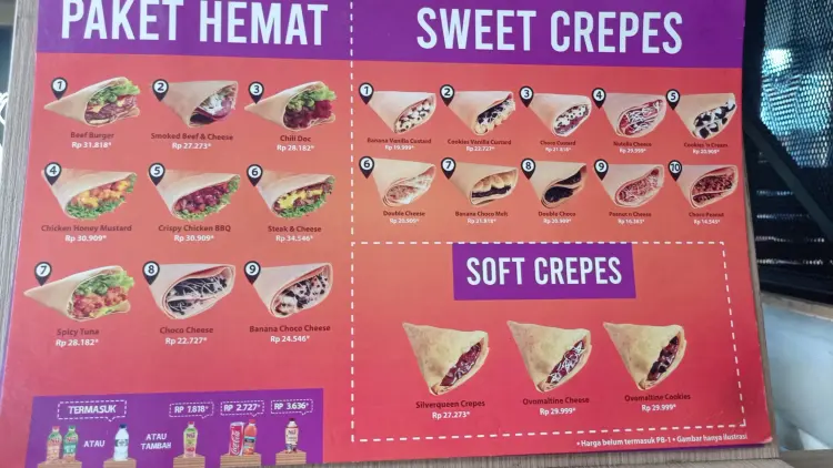D'Crepes Java Mall 2