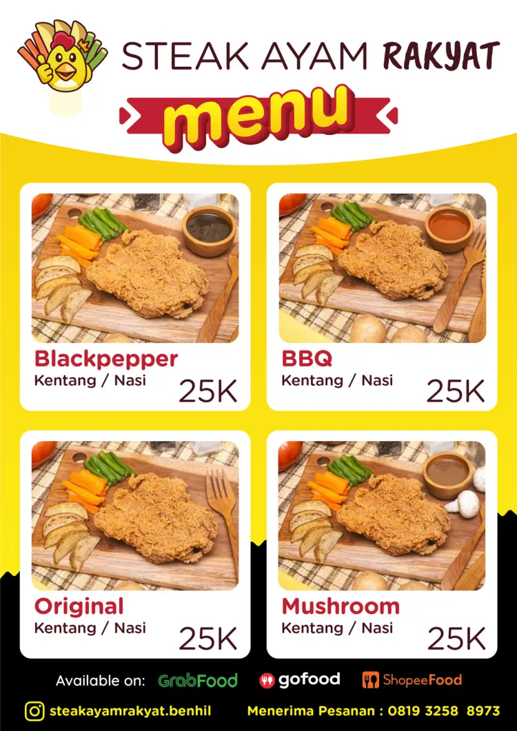 Steak Ayam Rakyat, Benhil 2