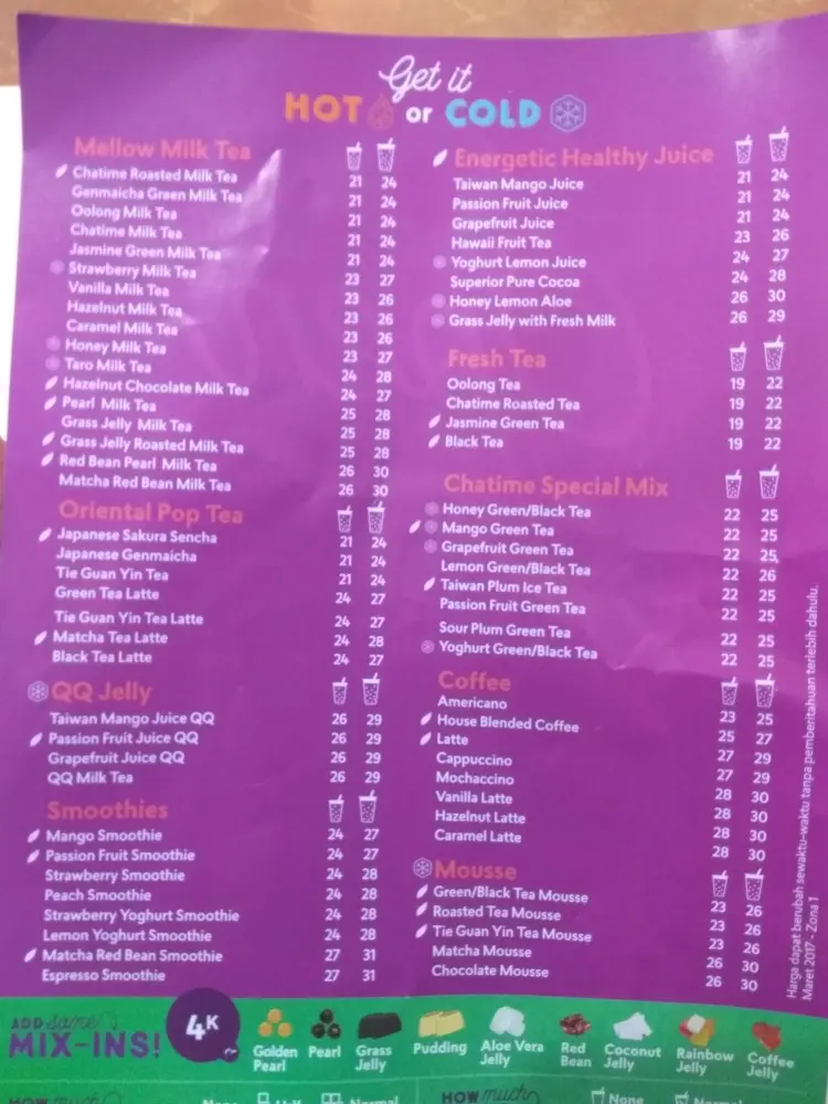 Chatime - Jember Roxy Square 8