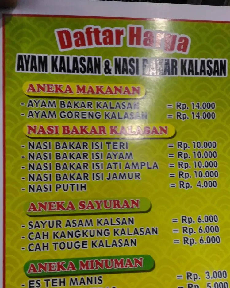 Ayam Bakar Kalasan & Nasi Bakar 2