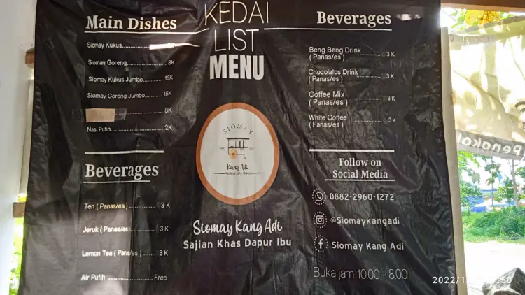 Warung makan Siomay Kang Adi 2