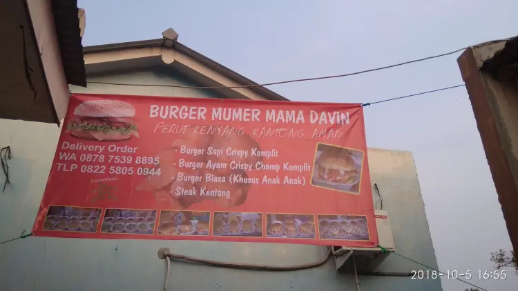 Cafetaria burger mumer (mama Davin) 3