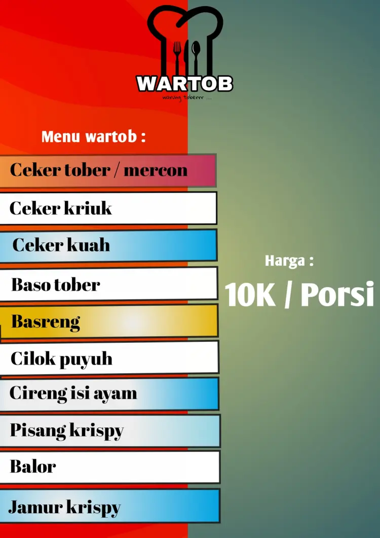 Warung tober (wartob) 5