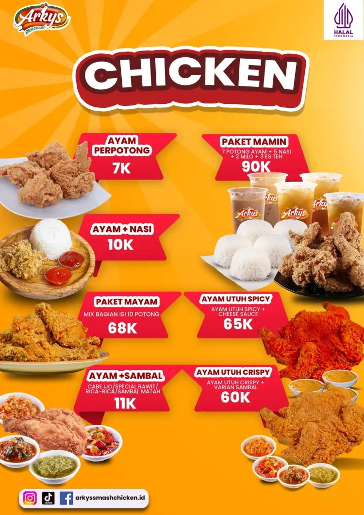 Arkys Smash Chicken Loa Duri 5