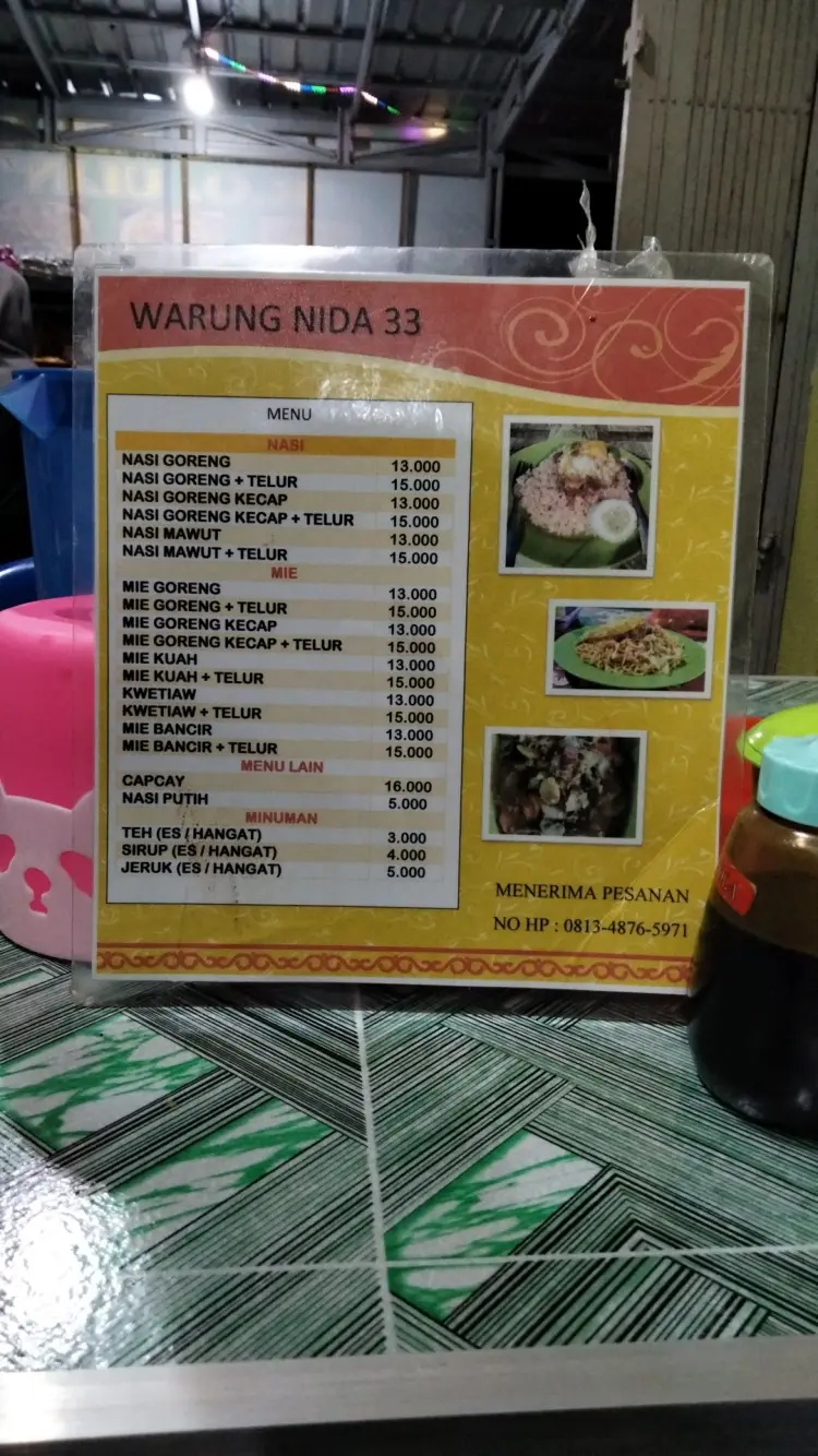 Warung Nida 33 RO Ulin 3