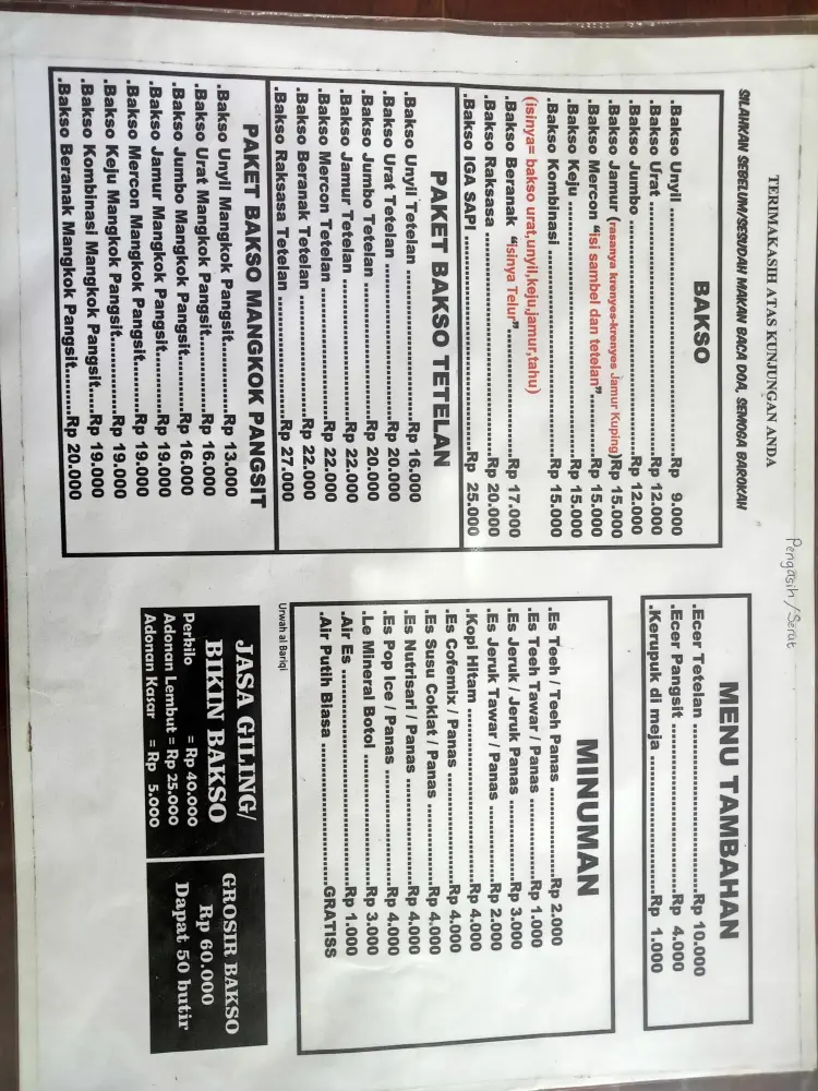 Bakso tetelan dan iga sapi Raksasa Somie 10