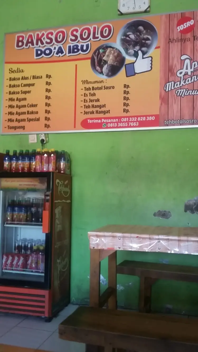 BAKSO DAN MIE AYAM SOLO "DOA IBU" 10