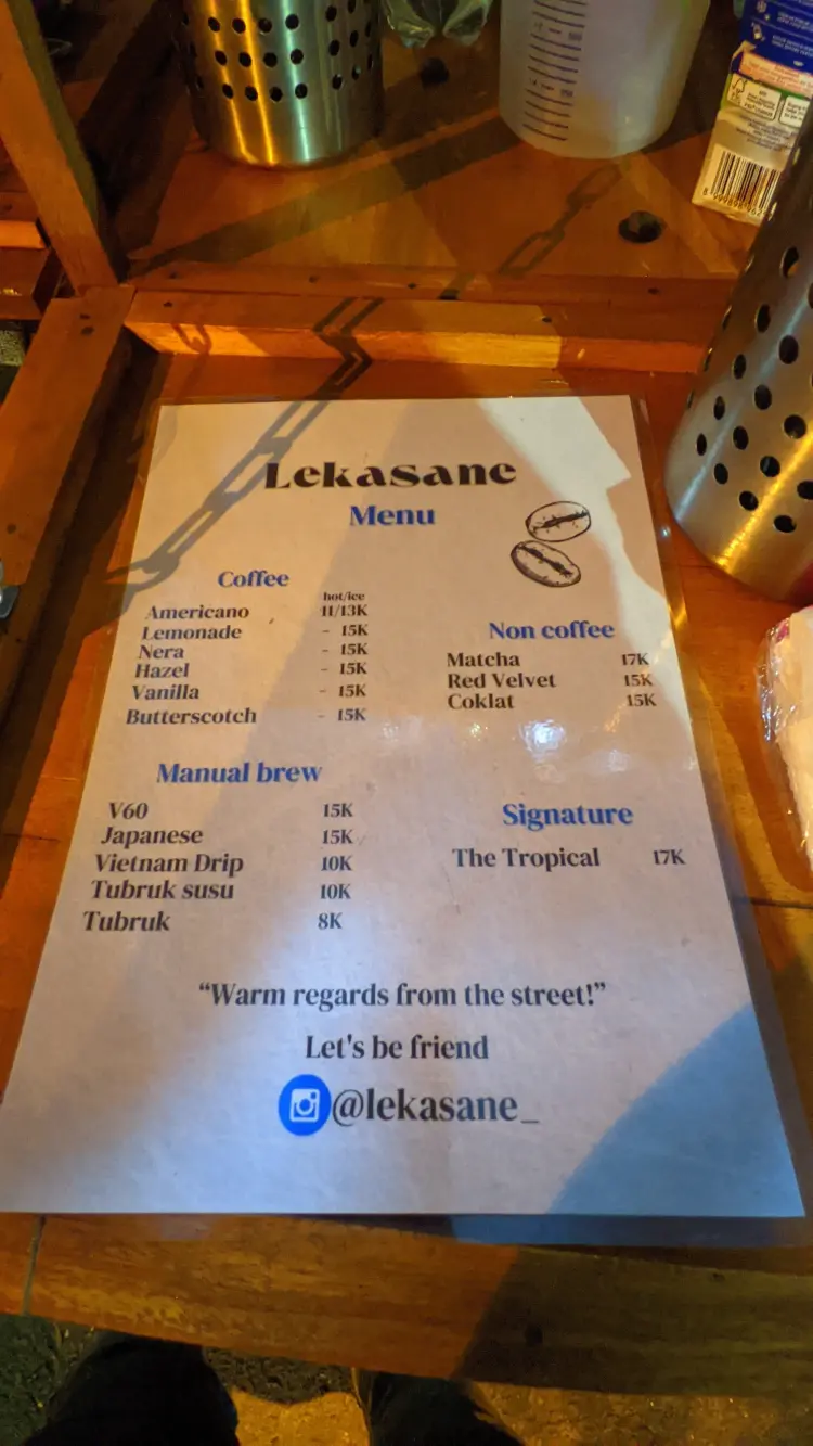 Lekasane street coffee 6