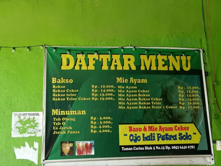 BAKSO OJOLALI PUTRA SOLO 8