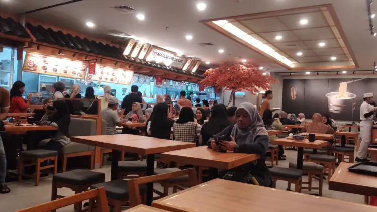 Marugame Udon Living World Grand Wisata Bekasi, lantai LG 8