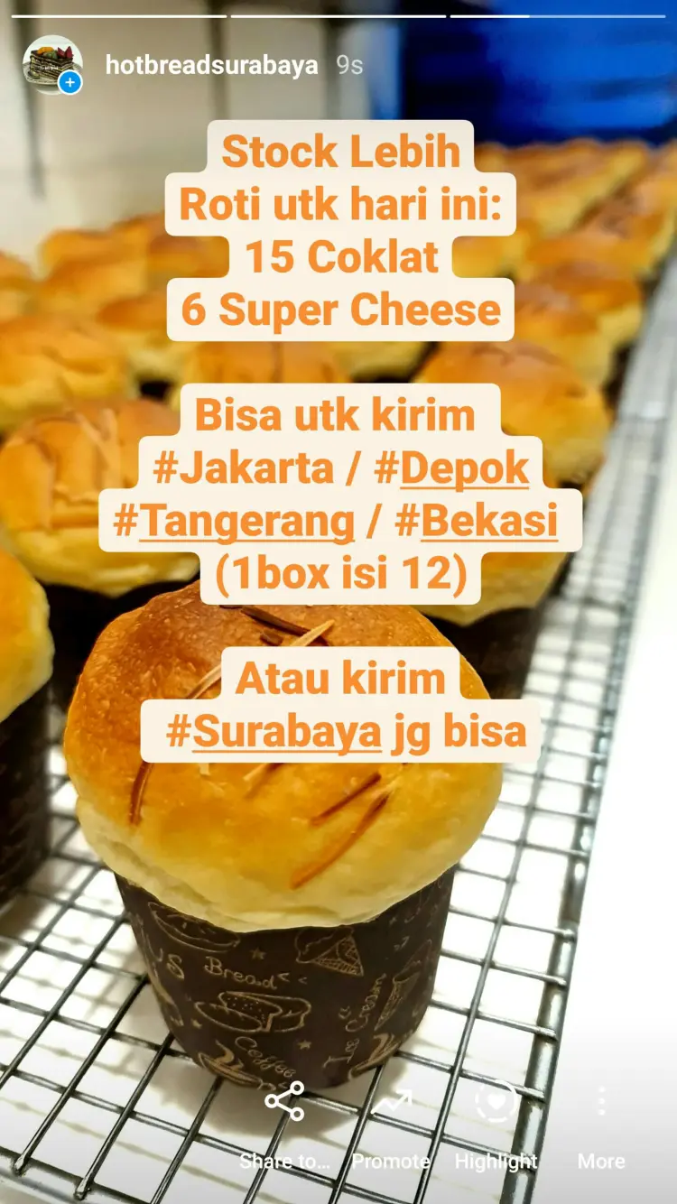 Roti / Kue Hot Bread Surabaya 7