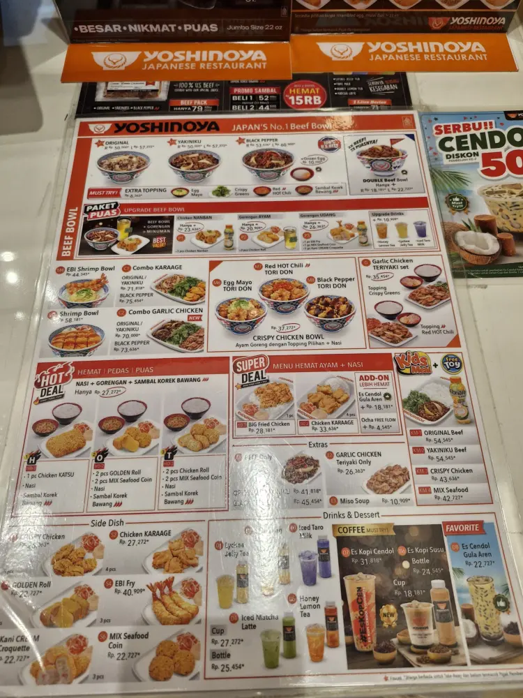 Yoshinoya Summarecon Mall Bandung 10