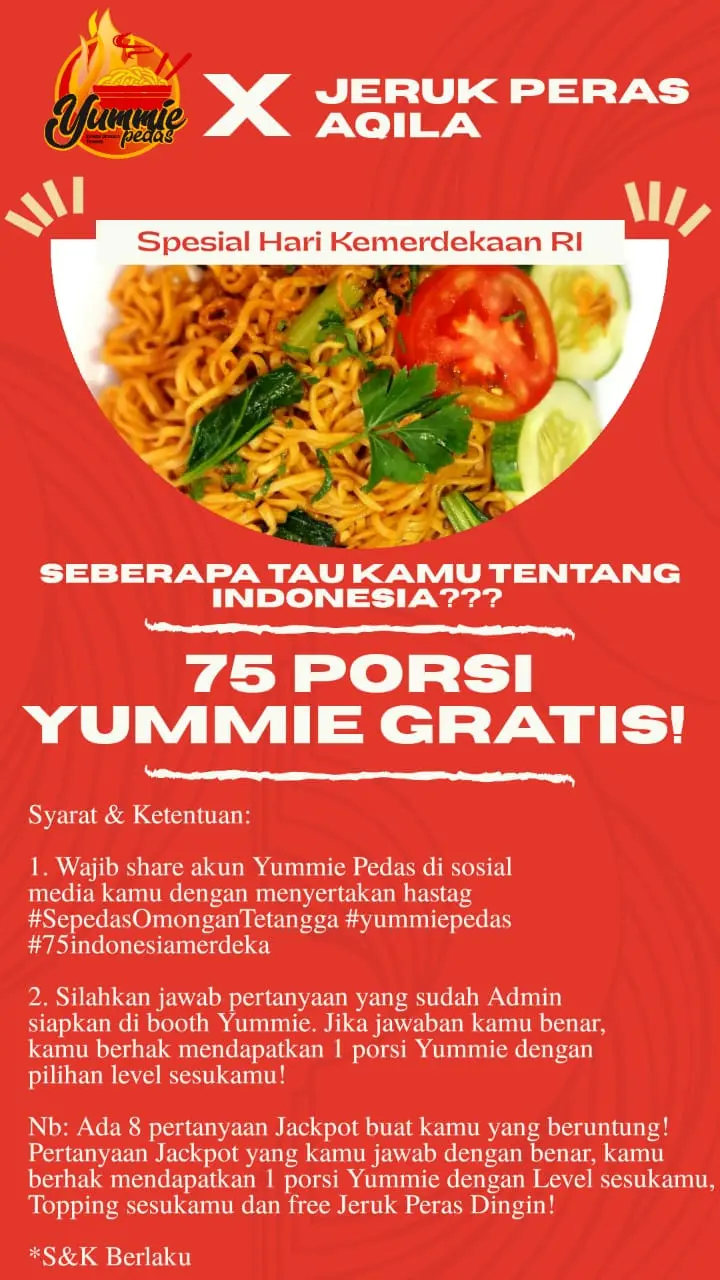 Yummie pedas x MenumSegelas 8
