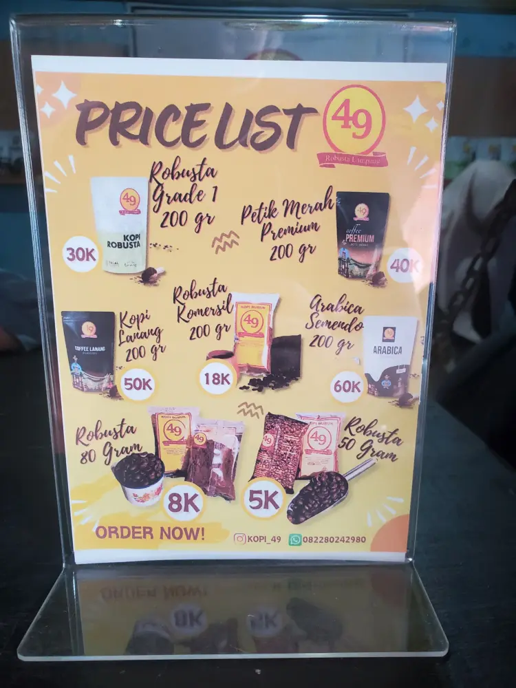 Rumah kopi 49 Robusta Lampung 2