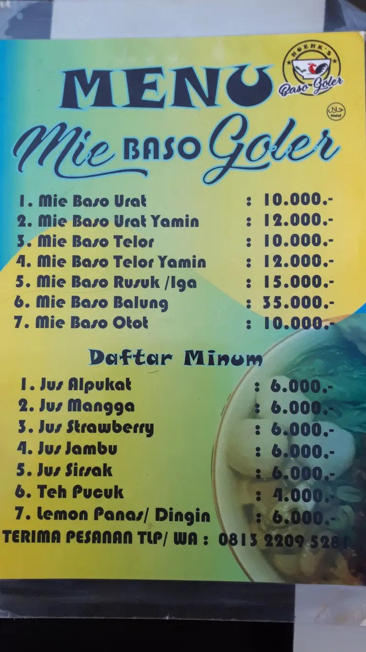 Baso GOLER Tulang Rusuk/IGA dan Balung 5