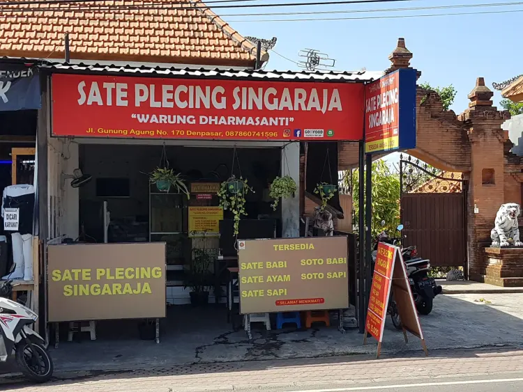 Sate Plecing Siobak Singaraja Warung Dharmasanti 1
