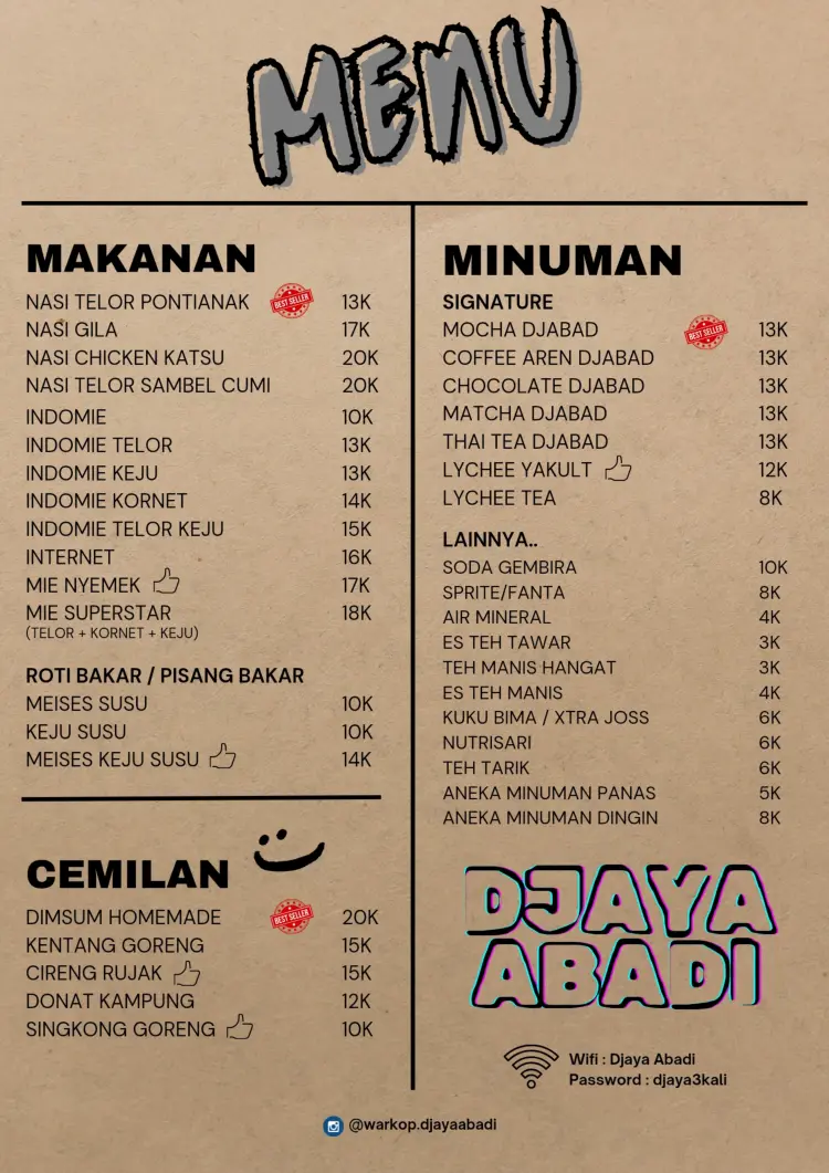 Warkop Djaya Abadi | Pamoyanan, Bogor 8