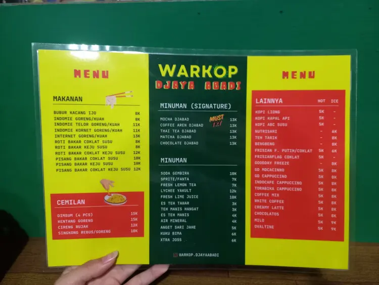 Warkop Djaya Abadi | Pamoyanan, Bogor 9