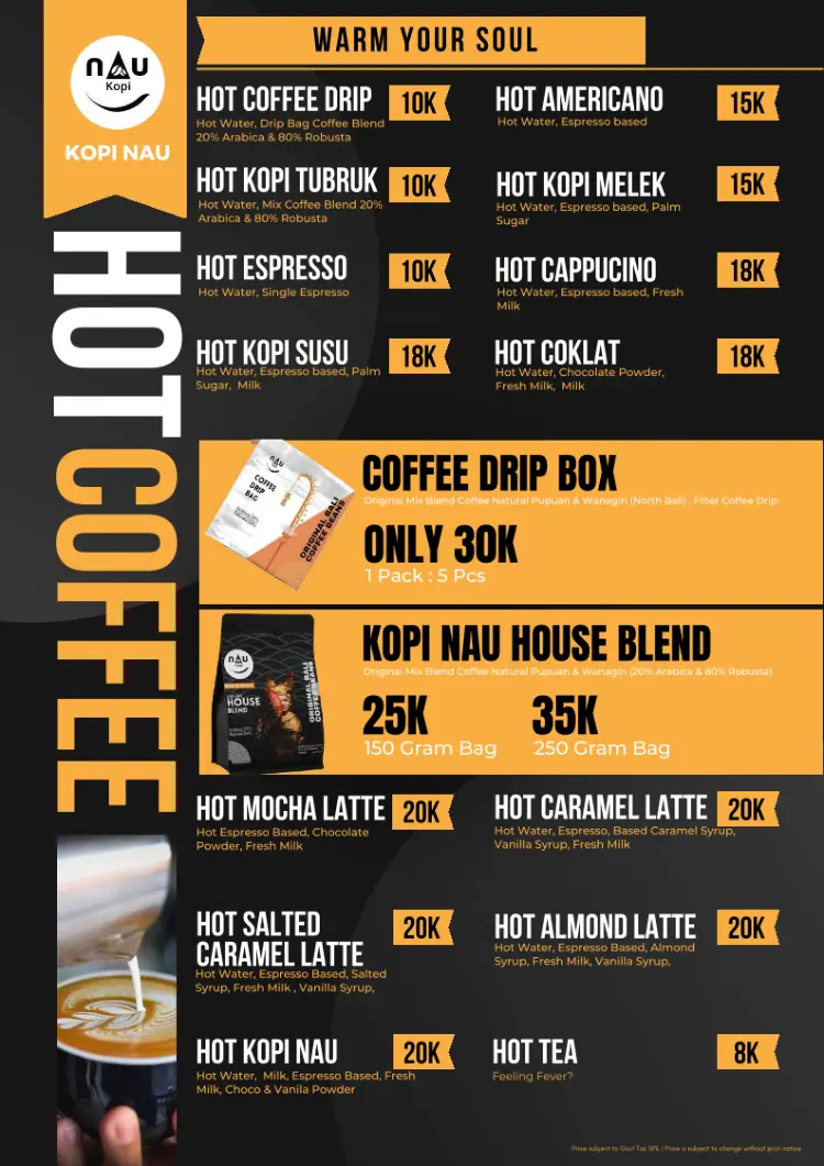 Kedai Kopi nAu Jl Kartini 4