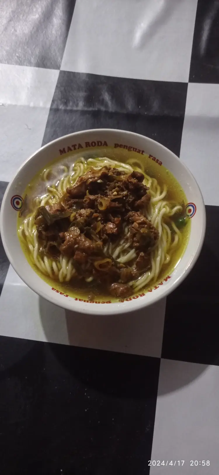 Mie ayam kuah dan goreng mas albi 4