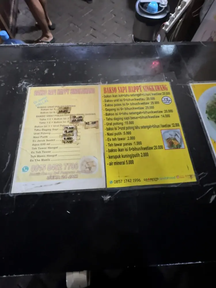 Bakso Sapi Happy Singkawang - Cabang Bawah Kolong Layang KRL 6