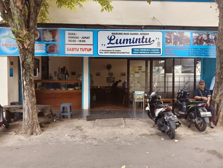 Gudeg dan Pecel Lumintu Jember 1
