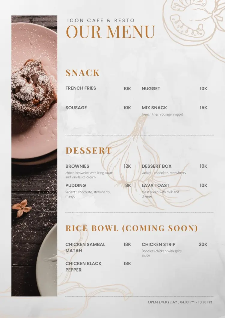 ICON UTAMA CAFE & RESTO (Panglima Xpait) 9