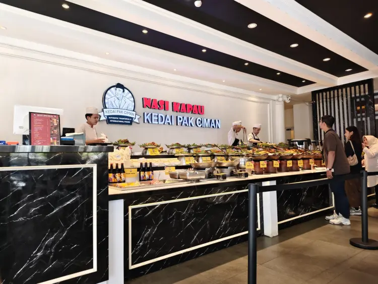 Nasi Kapau Kedai Pak Ciman Bandung 1