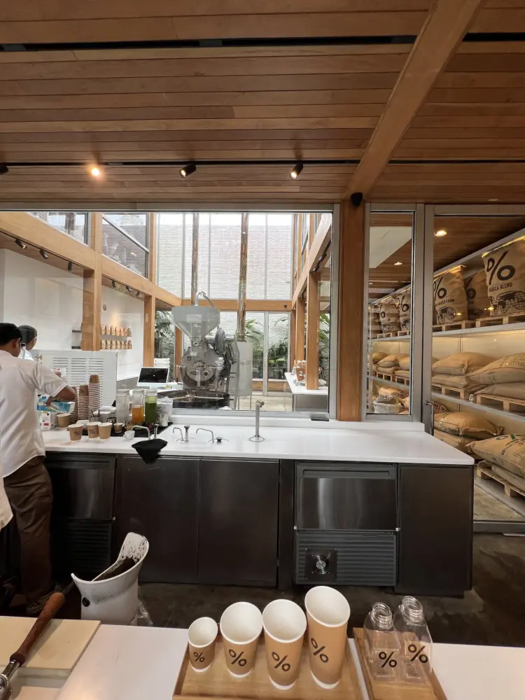 % Arabica Jakarta Roastery 4