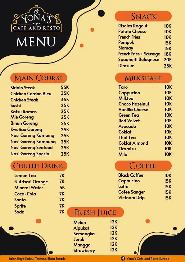 Yona's Cafe Surade 8