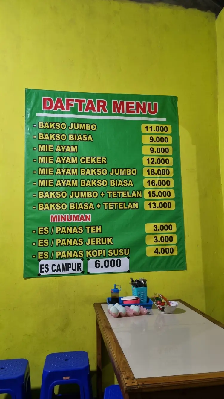 Bakso & Mie Ayam "Barokah" Pak Man 8