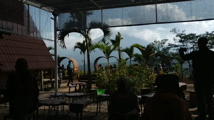 Gartenhütte. Kaffee und Aussicht 3