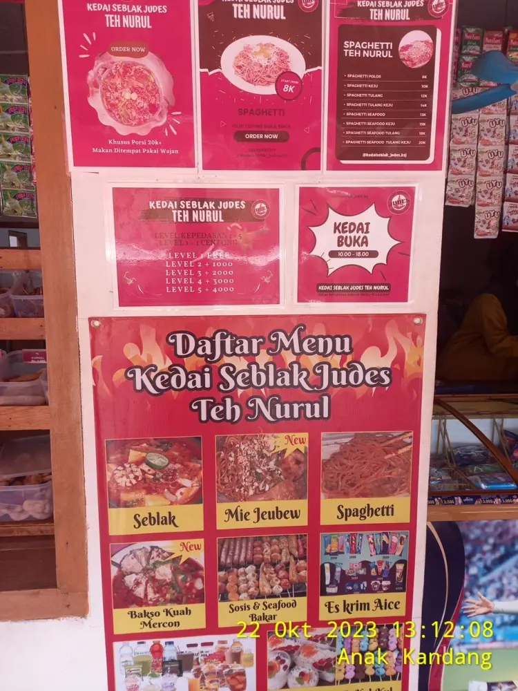 Kedai Seblak JUDES Juragan Pedes 8