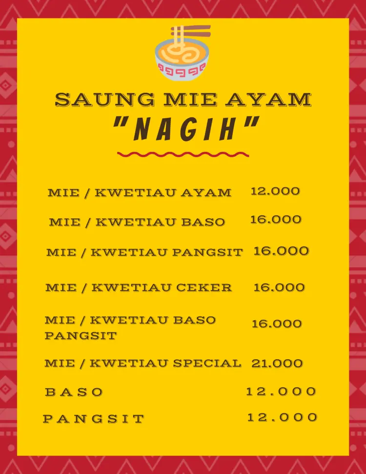 Saung Mie Ayam "NAGIH" 2