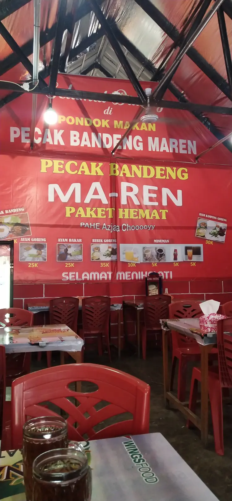Pondok Makan MAREN Pecak Bandeng Serang 5