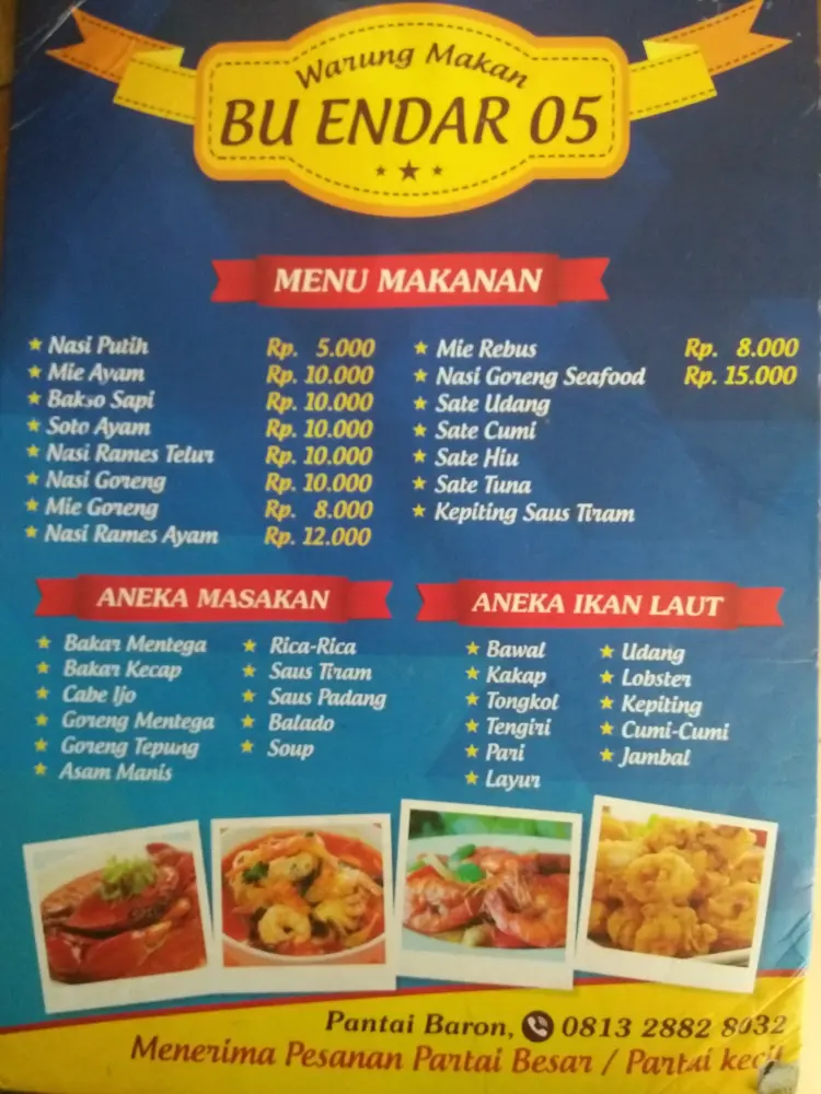 RUMAH MAKAN BU ENDAR 05 PANTAI BARON 8