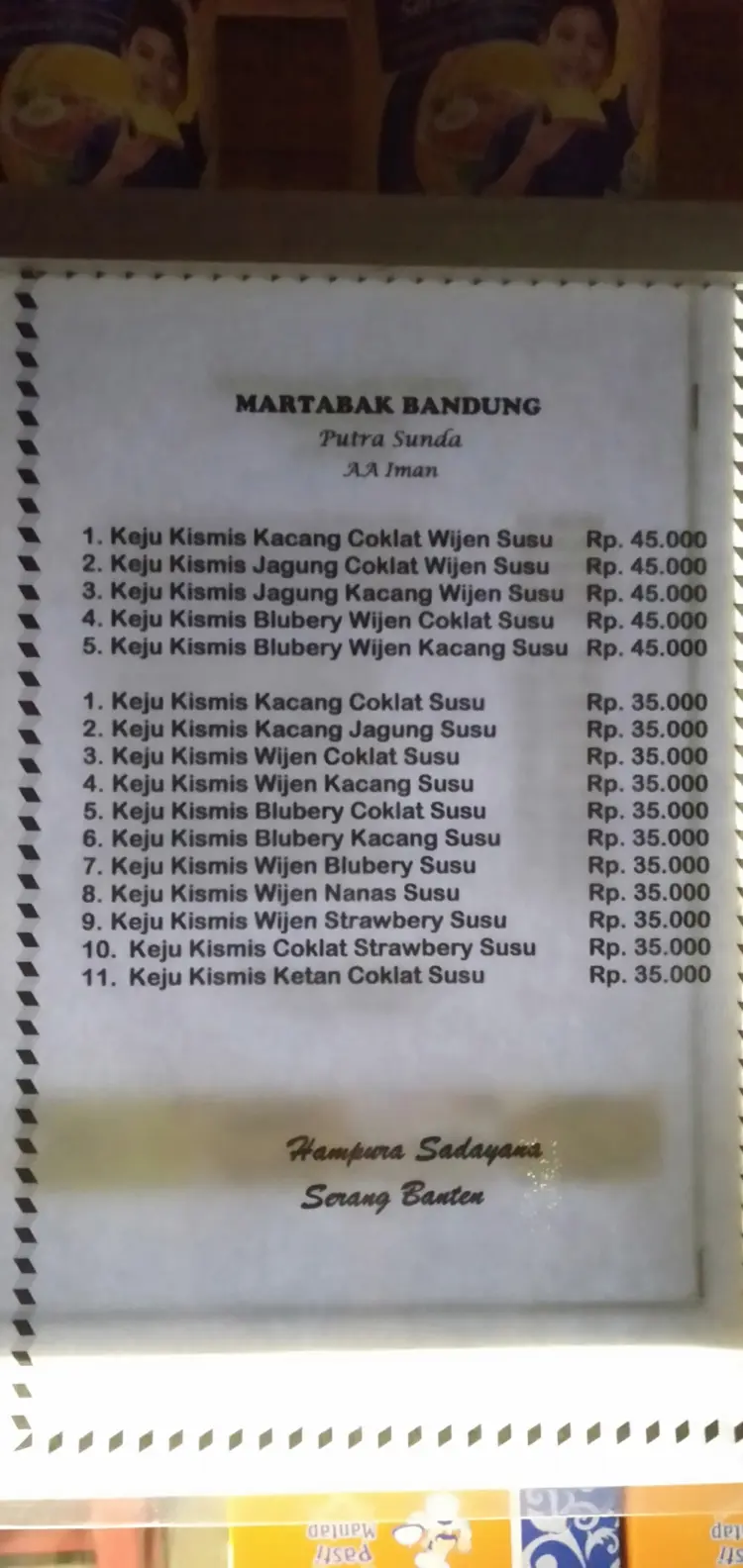 Martabak Dan Bandrek Aak Iman 8
