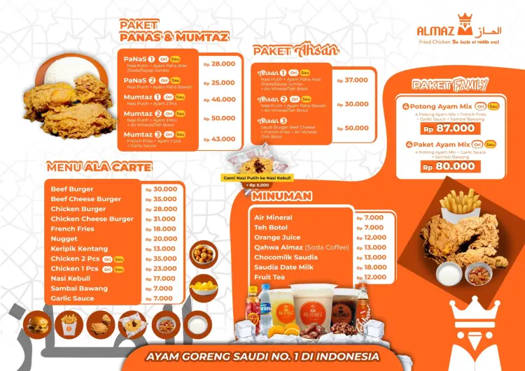 Almaz Fried Chicken Antang Makassar 9