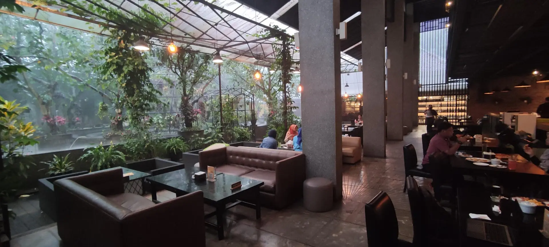 My 'Secret Garden' in Bandung, almost carried away by mosquitoes... 1