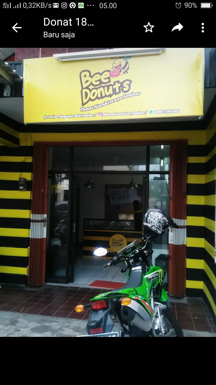 BEE DONUTS DONAT KARAKTER JEMBER 1