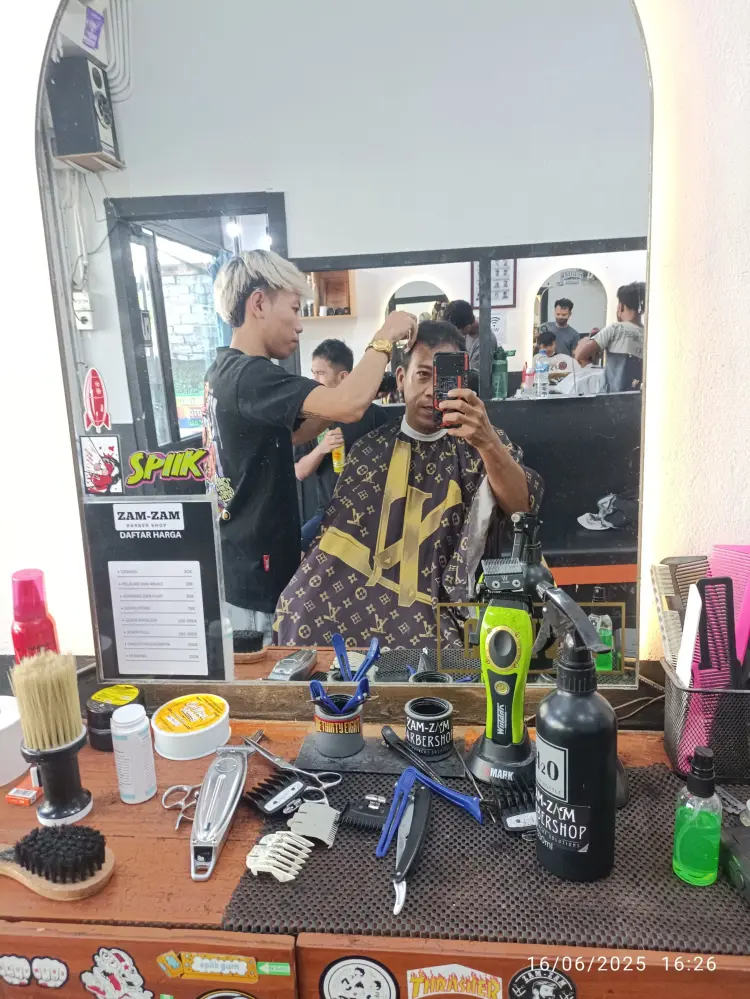 ZAM ZAM barbershop Ken arok 1