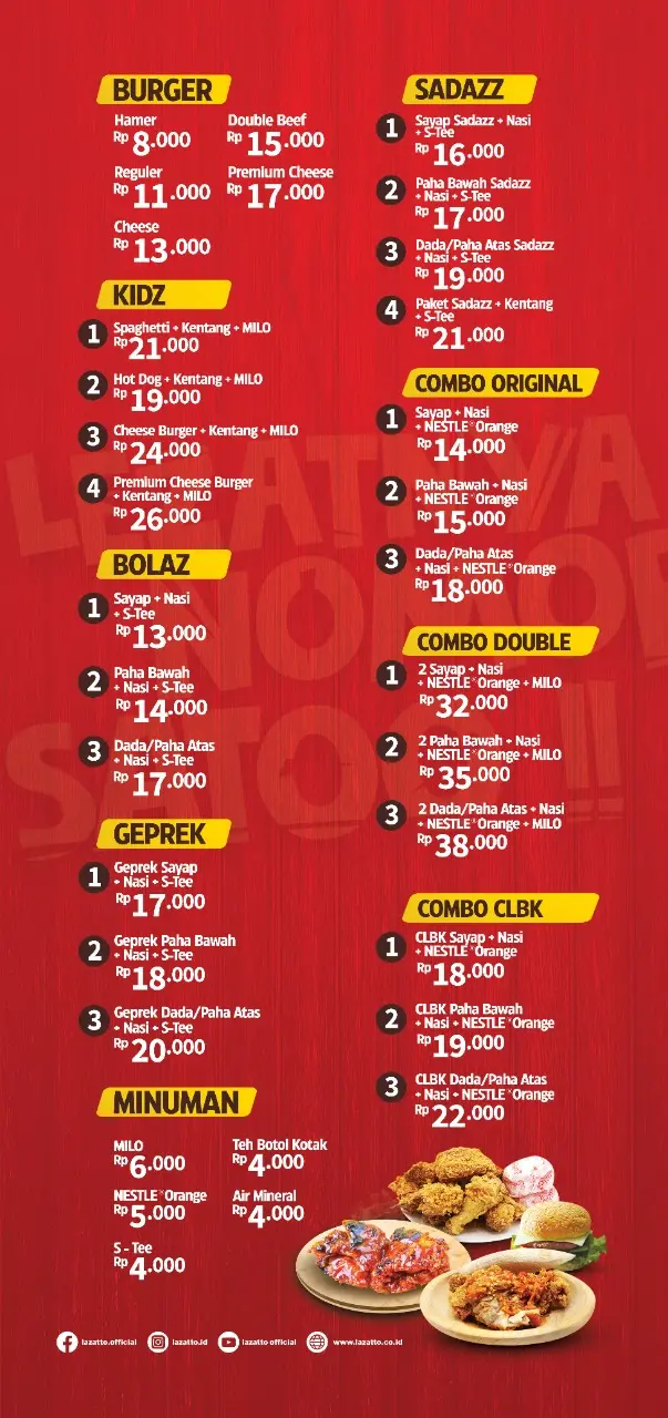 Lazatto Chicken & Burger Cengkong 3