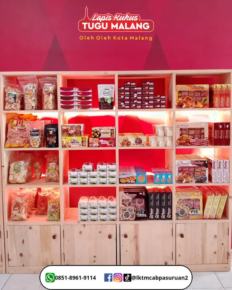 Lapis Kukus Tugu Malang, Cab. Pasuruan 2 Wahidin 1