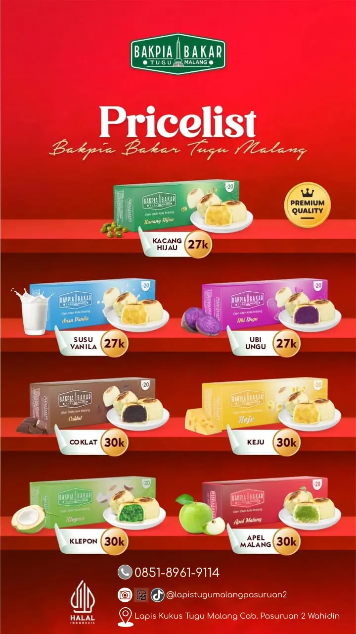 Lapis Kukus Tugu Malang, Cab. Pasuruan 2 Wahidin 5