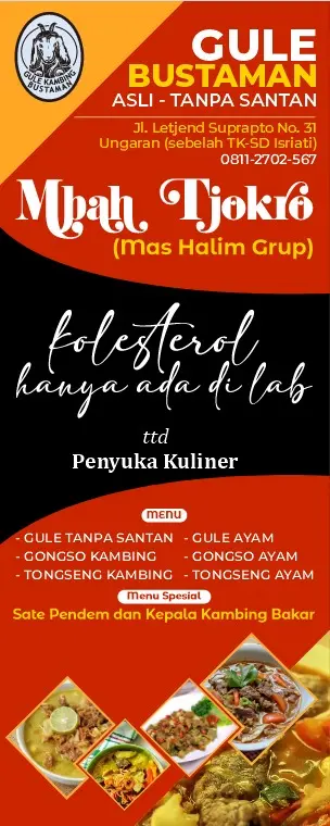 Gule BUSTAMAN Asli - tanpa santan Mbah TJOKRO (mas Halim Grup) 9